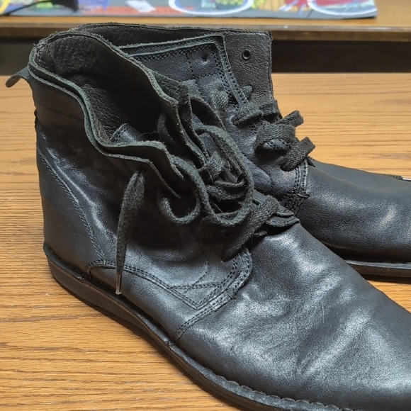 John Varvatos Leather Boots - Picture 2 of 10